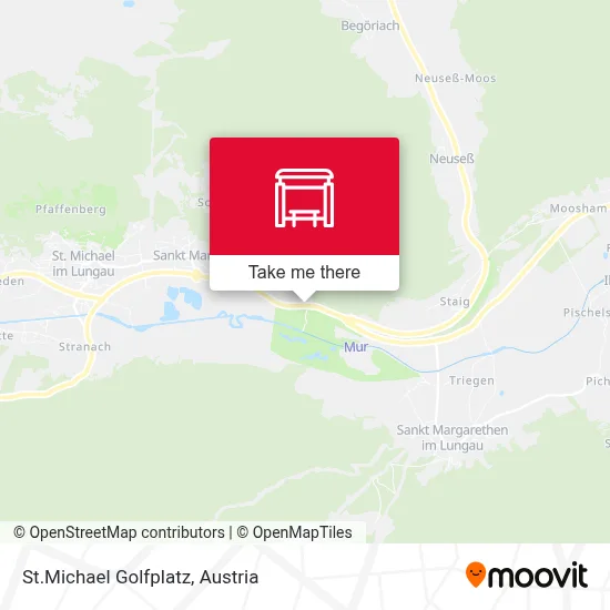 St.Michael Golfplatz map