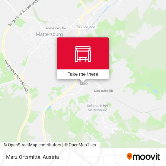 Marz Ortsmitte map