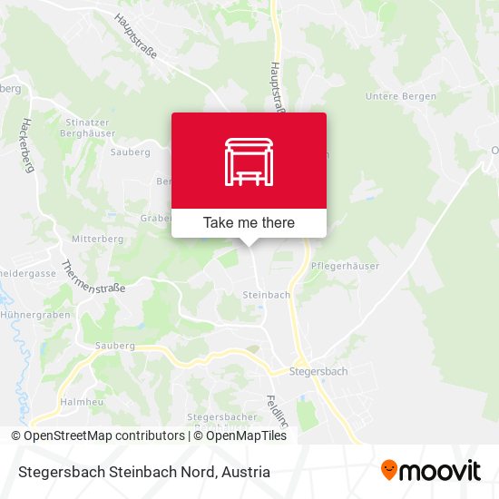 Stegersbach Steinbach Nord map