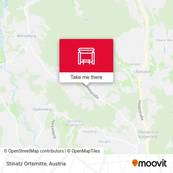 Stinatz Ortsmitte map