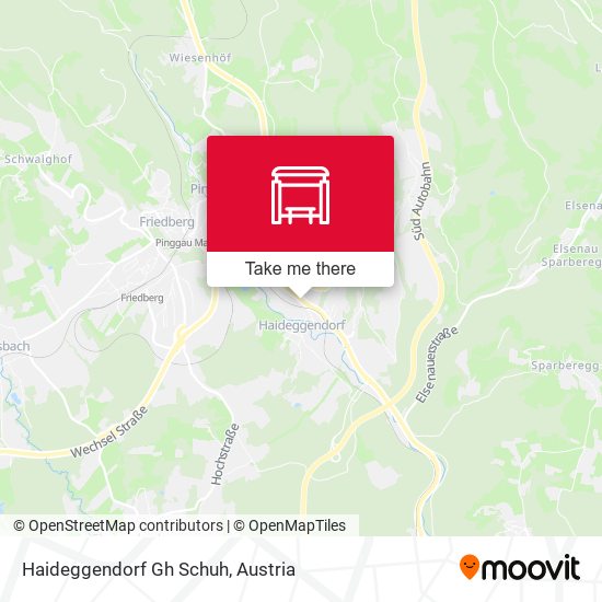 Haideggendorf Gh Schuh map