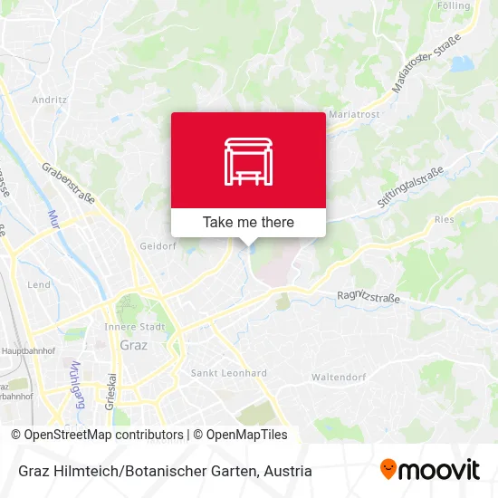 Graz Hilmteich / Botanischer Garten map