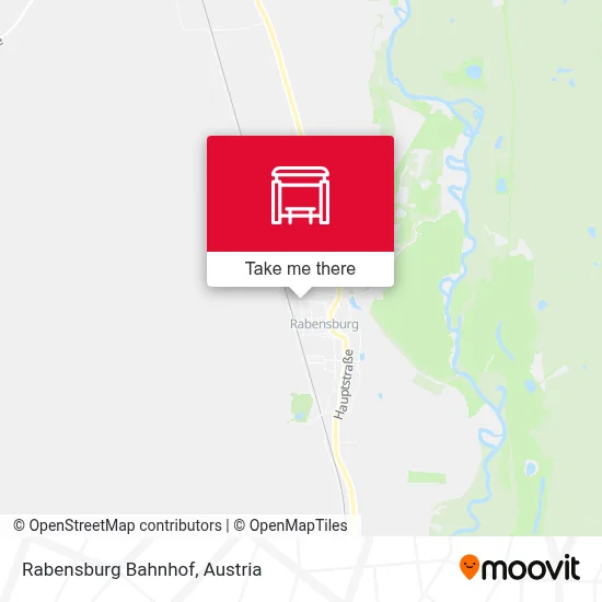 Rabensburg Bahnhof map