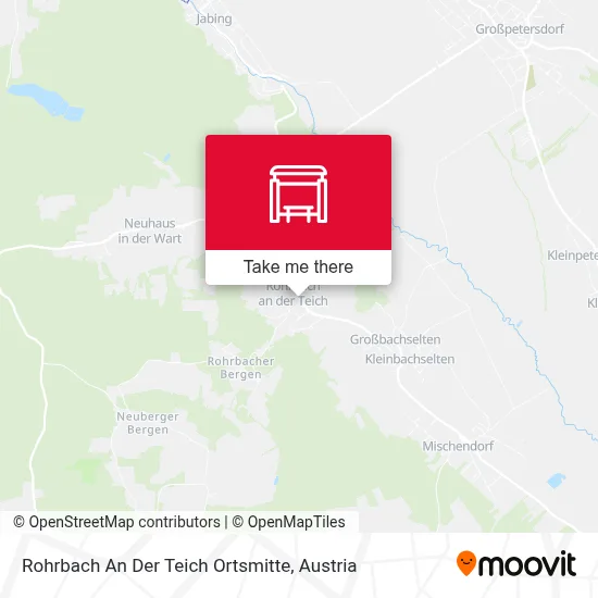 Rohrbach An Der Teich Ortsmitte map