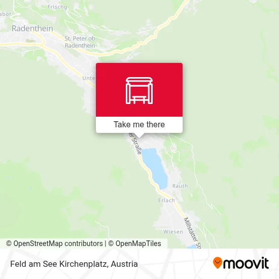 Feld am See Kirchenplatz map