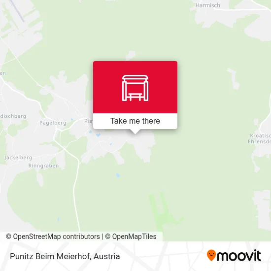 Punitz Beim Meierhof map