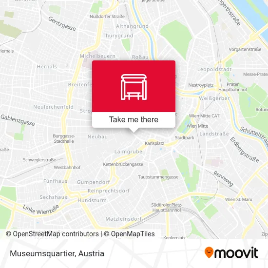 Museumsquartier map