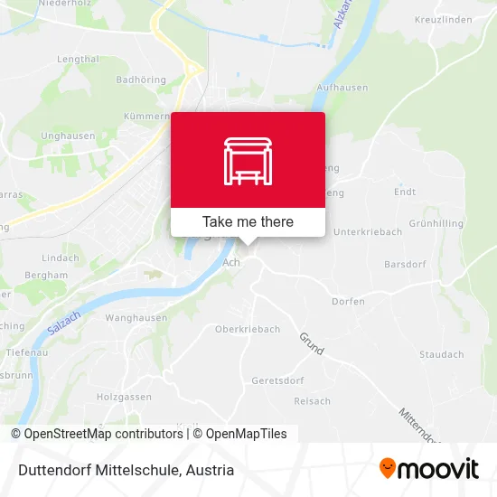 Duttendorf Mittelschule map