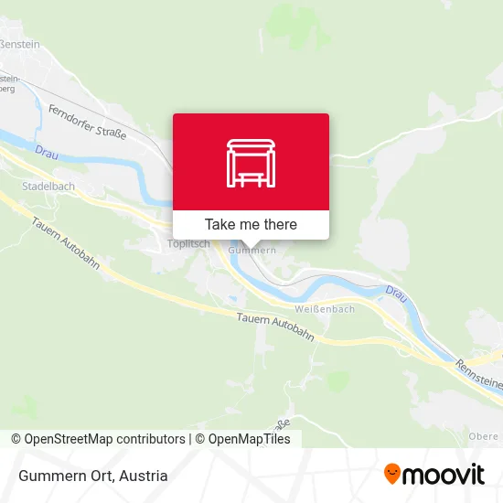 Gummern Ort map