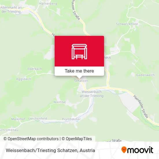 Weissenbach/Triesting Schatzen map