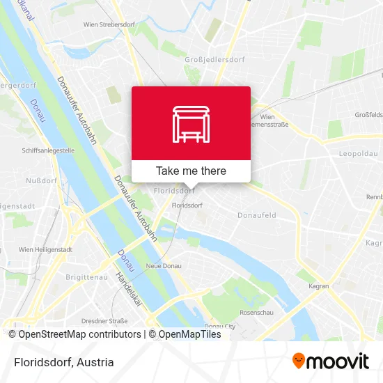 Floridsdorf map