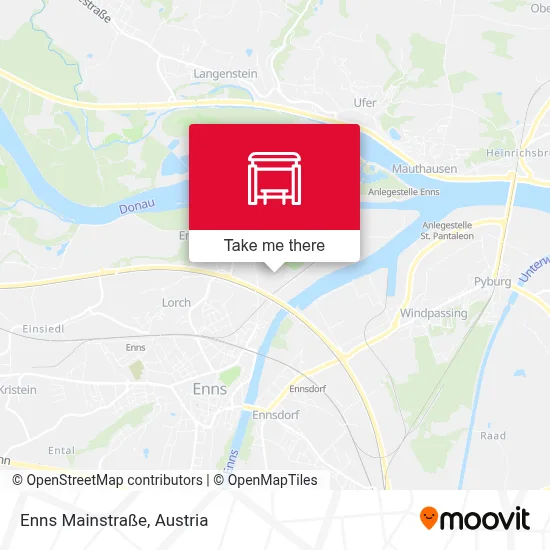 Enns Mainstraße map