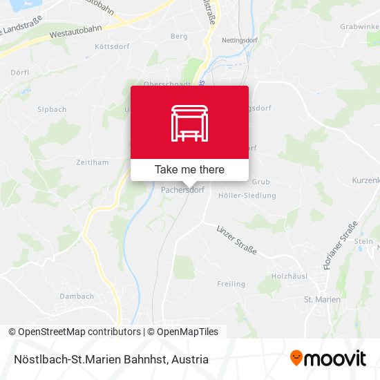 Nöstlbach-St.Marien Bahnhst map
