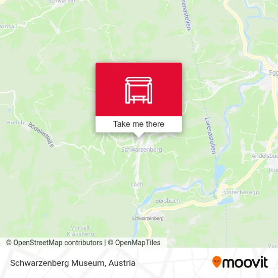 Schwarzenberg Museum map