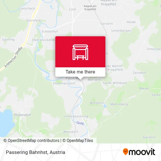 Passering Bahnhst map