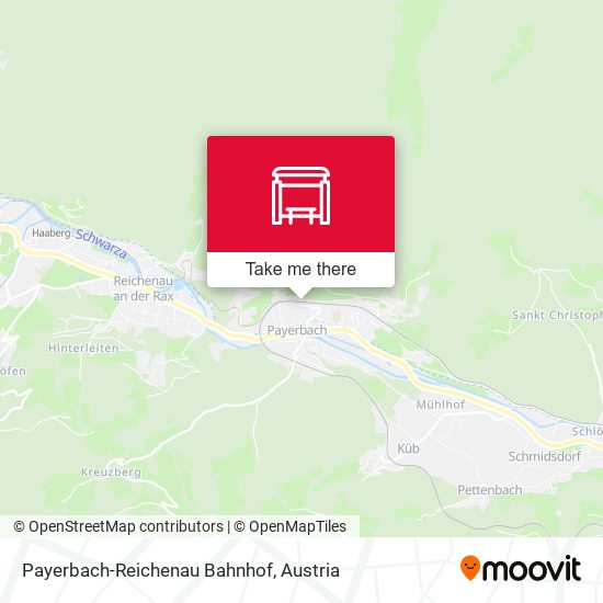 Payerbach-Reichenau Bahnhof map