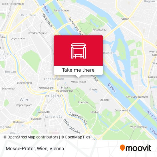 Messe-Prater, Wien map