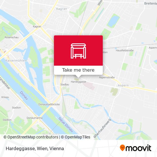 Hardeggasse, Wien map