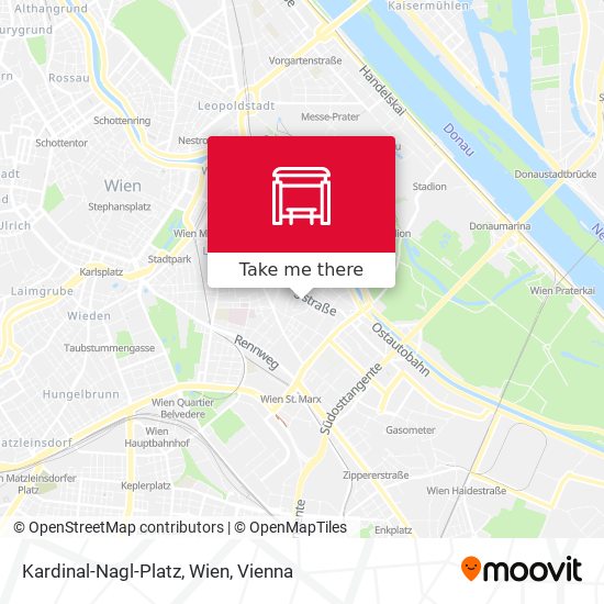 Kardinal-Nagl-Platz, Wien map