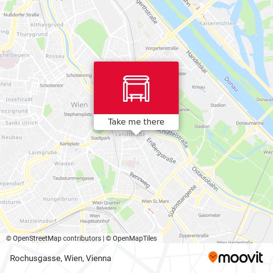 Rochusgasse, Wien map