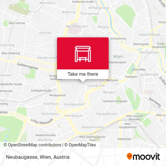 Neubaugasse, Wien map