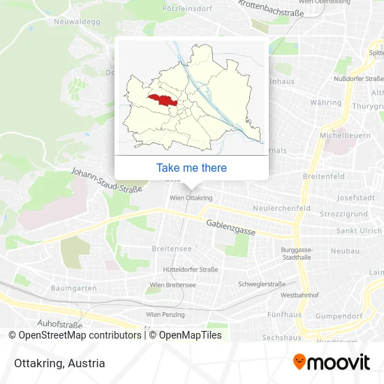 Ottakring map