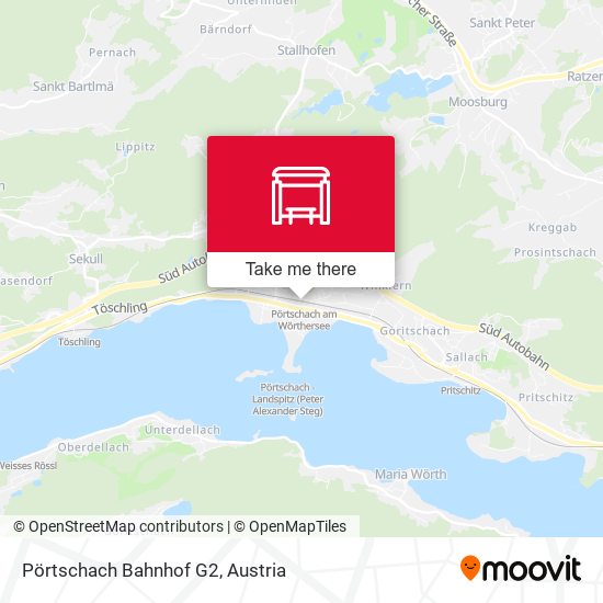 Pörtschach Bahnhof G2 map