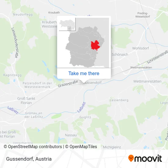 Gussendorf map