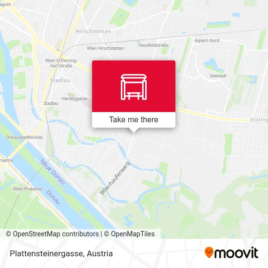 Plattensteinergasse map