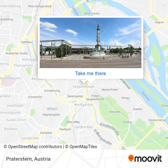 Praterstern map