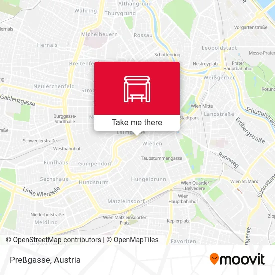 Preßgasse map