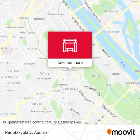 Radetzkyplatz map