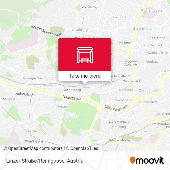 Linzer Straße/Reinlgasse map