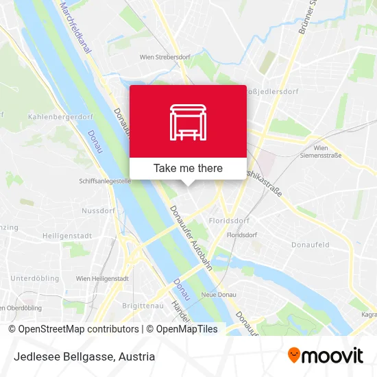 Jedlesee Bellgasse map