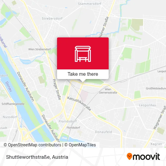 Shuttleworthstraße map