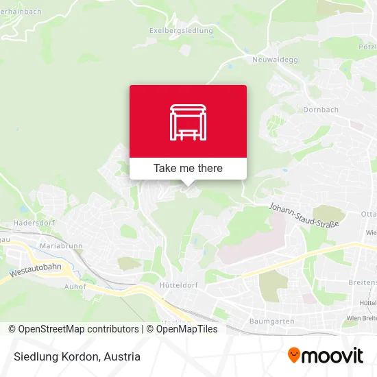 Siedlung Kordon map