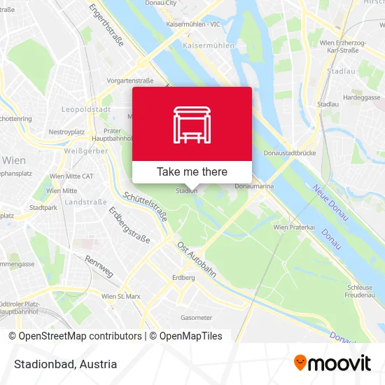 Stadionbad map