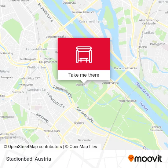 Stadionbad map