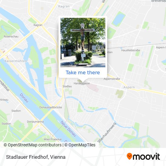 Stadlauer Friedhof map