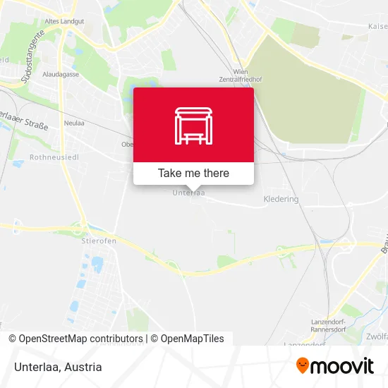 Unterlaa map