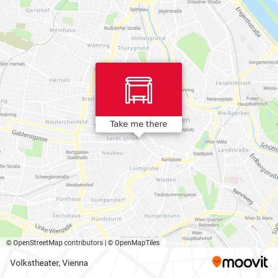 Volkstheater map