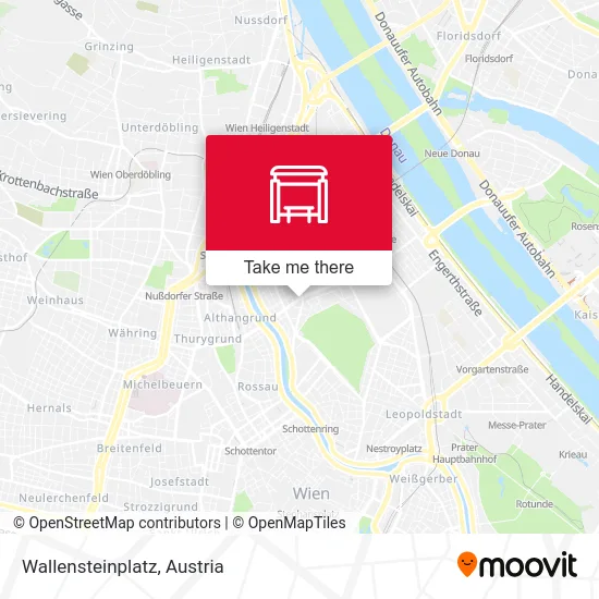 Wallensteinplatz map