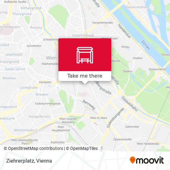 Ziehrerplatz map