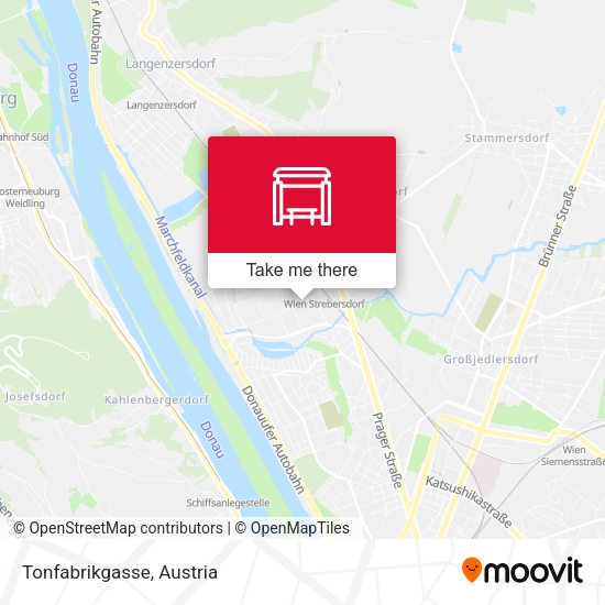 Tonfabrikgasse map