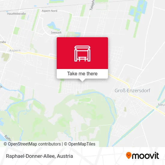 Raphael-Donner-Allee map