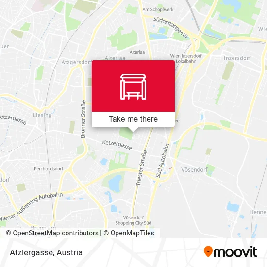 Atzlergasse map