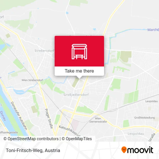 Toni-Fritsch-Weg map