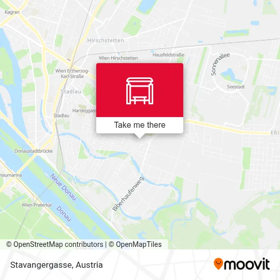 Stavangergasse map