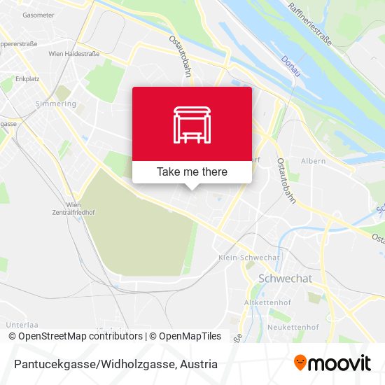 Pantucekgasse/Widholzgasse map