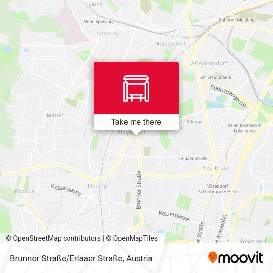 Brunner Straße/Erlaaer Straße map